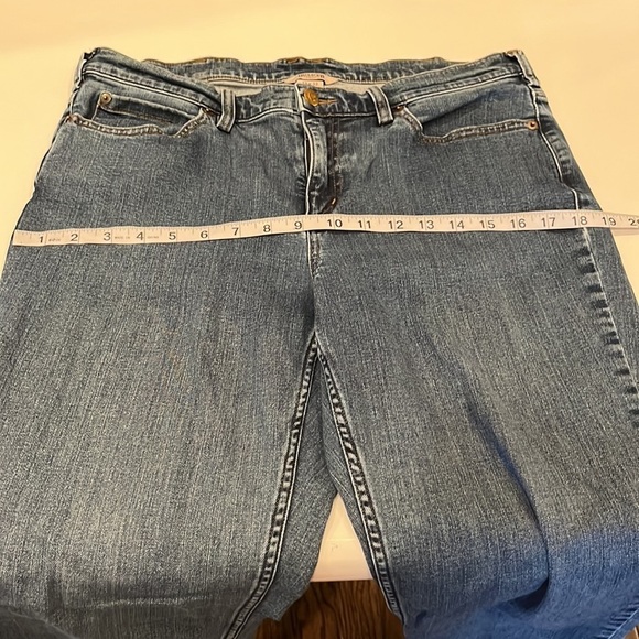 Duluth Trading Co. Straight Leg High Rise Size 12 x 33 - Picture 5 of 16